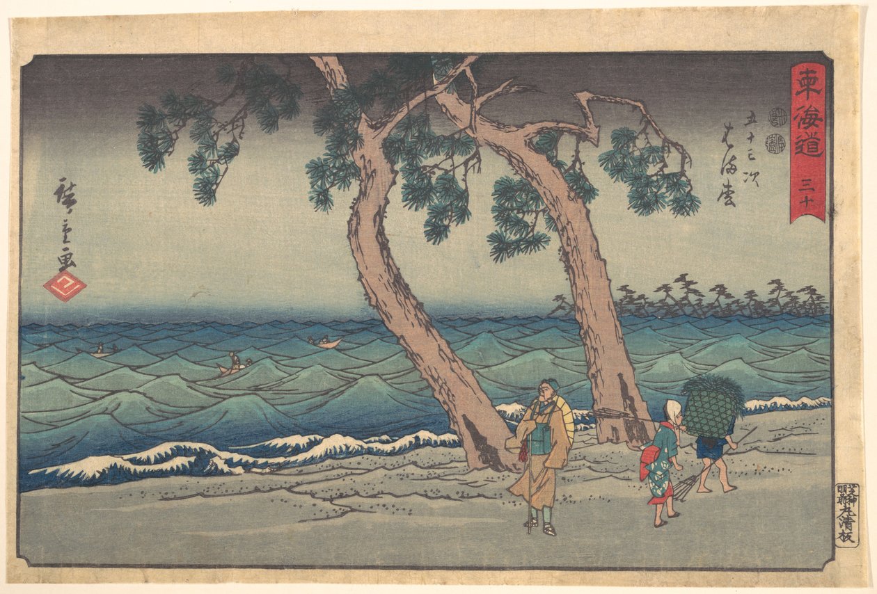 Hamamatsu door Utagawa Hiroshige