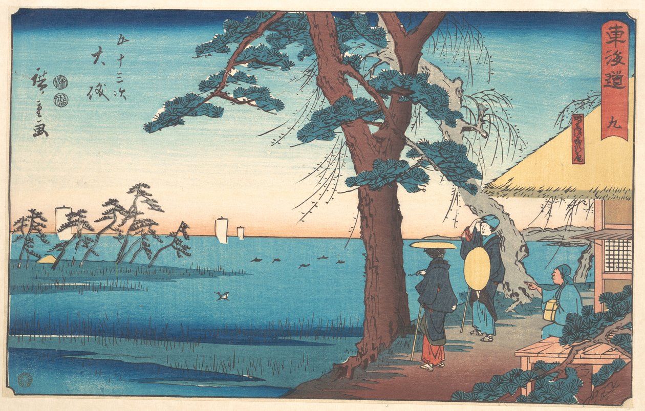 Kom op door Utagawa Hiroshige