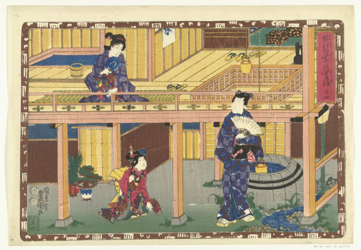 Hoofdstuk 14 door Utagawa Kunisada (I)