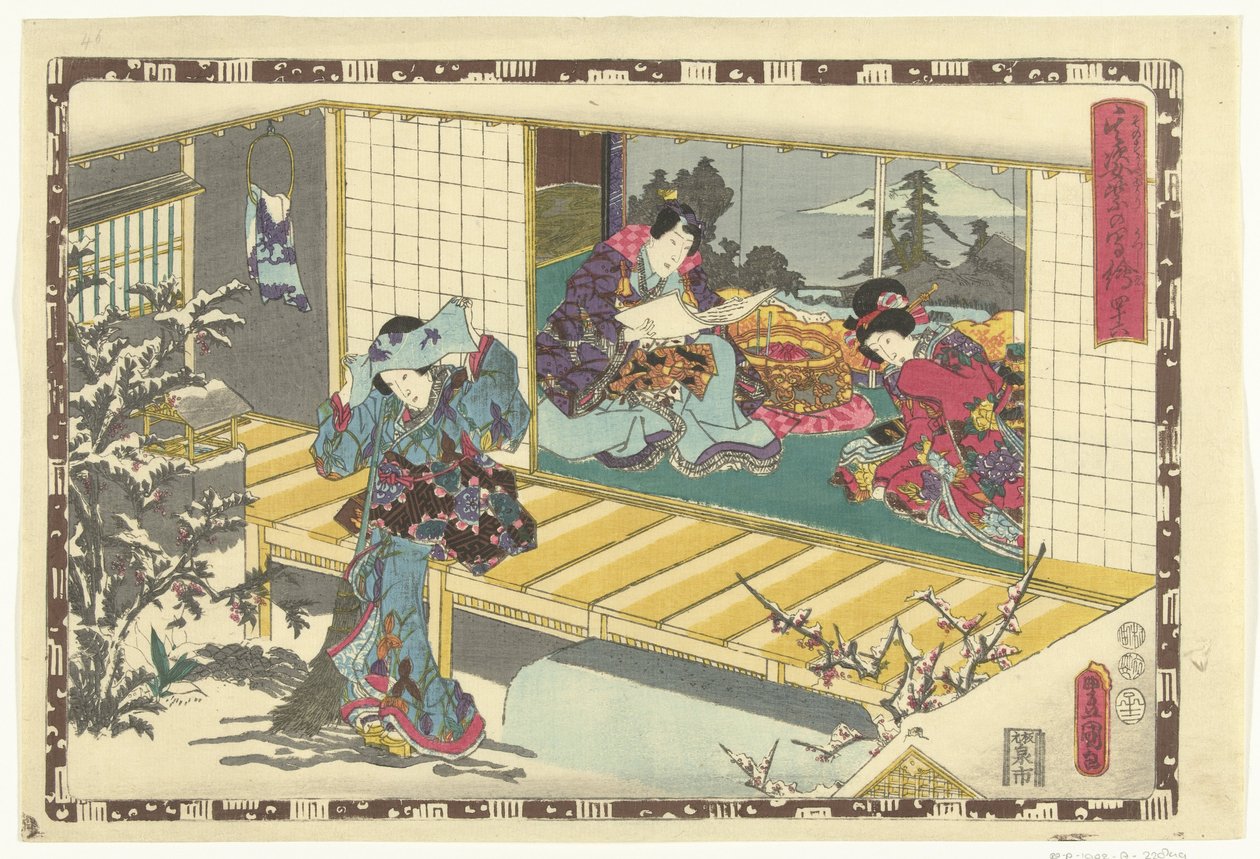 Hoofdstuk 46 door Utagawa Kunisada (I)