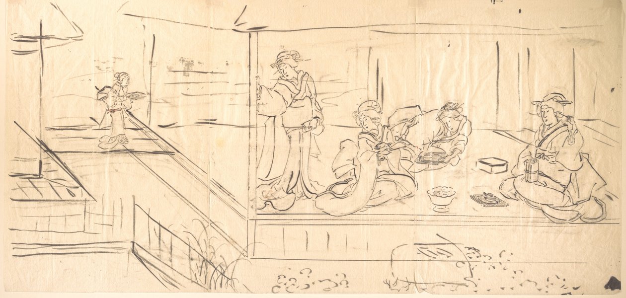 Afdruk door Utagawa Kunisada