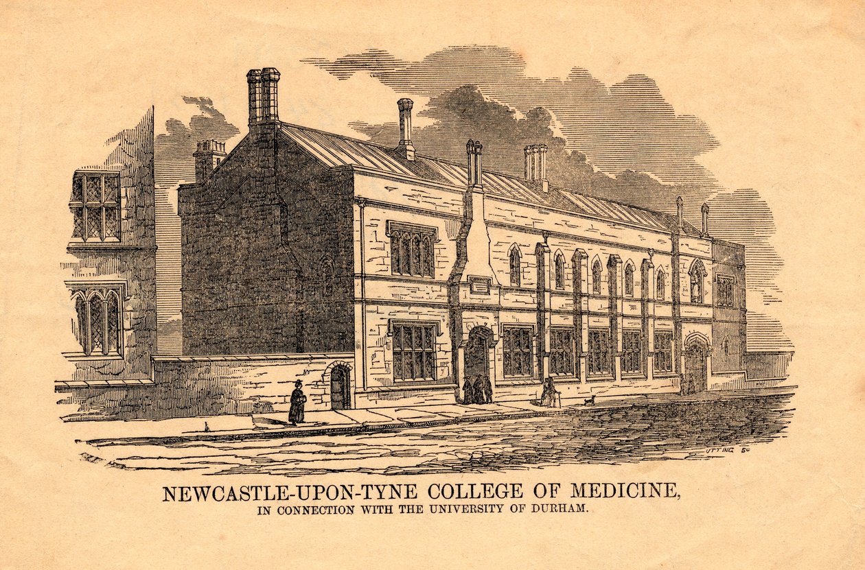 College of Medicine, Newcastle upon Tyne door Utting