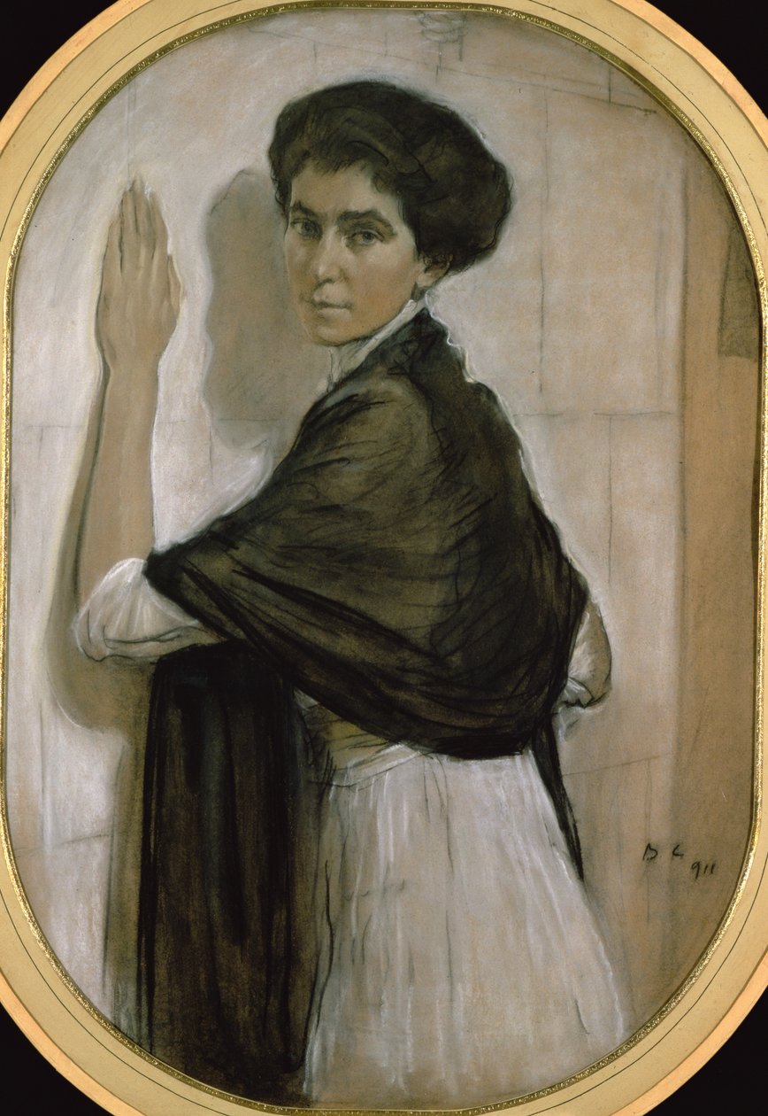 Portret van Gravin Olsuphyev, 1911 door Valentin Aleksandrovich Serov
