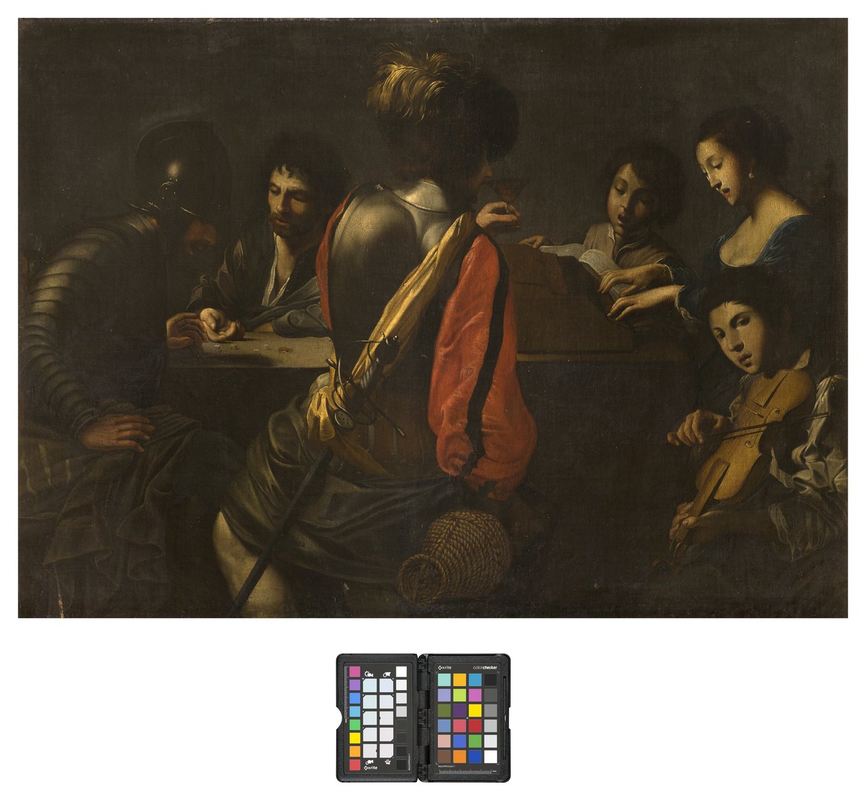 Onbekend beeld door Valentin de Boulogne
