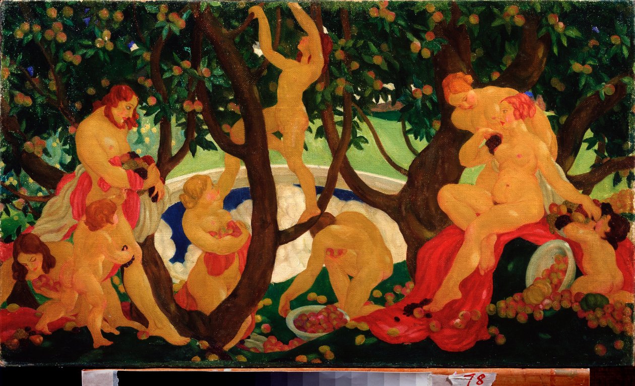 Appels plukken door Valentin Alexandrovich Yakovlev