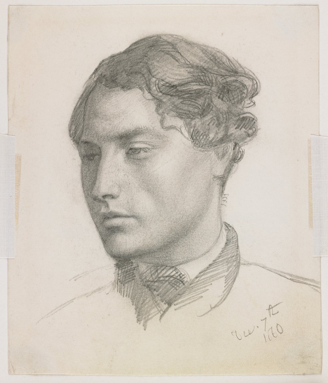 Portret van een Jonge Man, 1860 door Valentine Cameron Prinsep