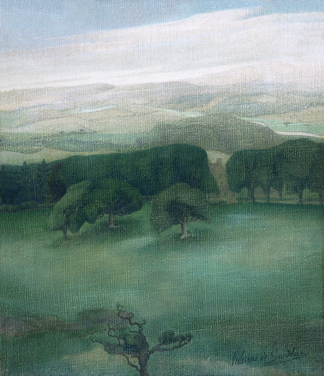 Bergen in Cardiganshire door Valerius de Saedeleer