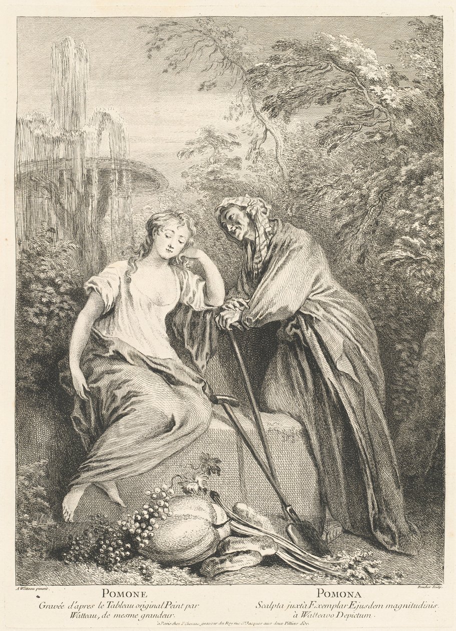Het werk van Antoine Watteau (deel I) door Various Artists after Antoine Watteau