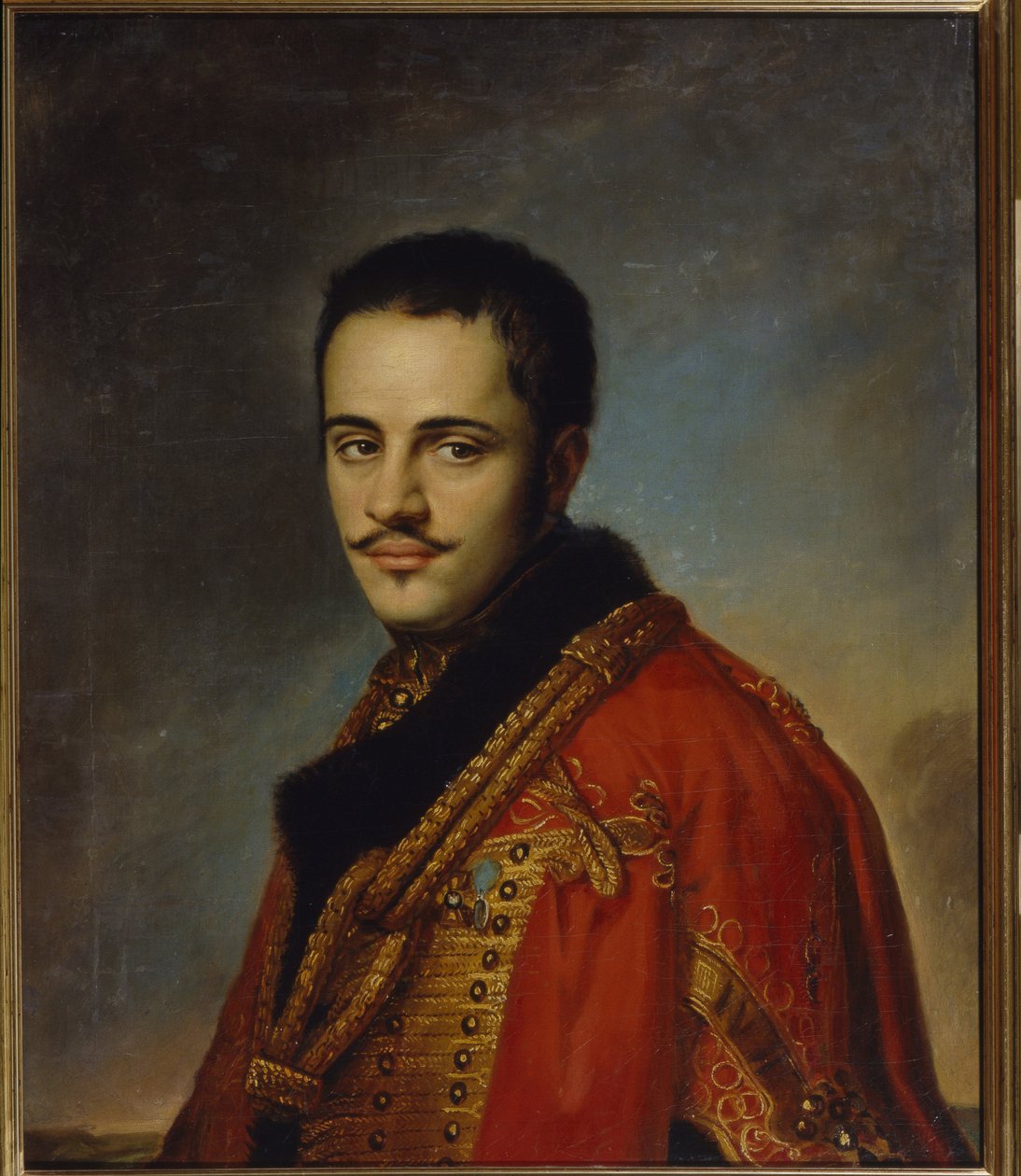 Portret van Nikolay Niolayevich Raevsky de jongere door Vasili Andreevich Tropinin