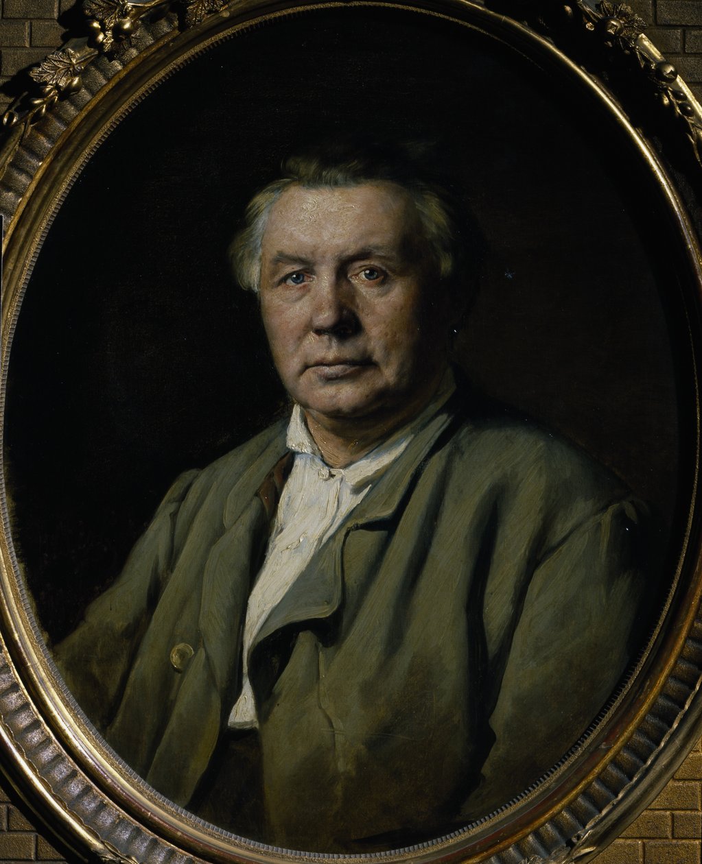 Portret van de schilder P. S. Stepanov, 1870 door Vasili Grigorevich Perov