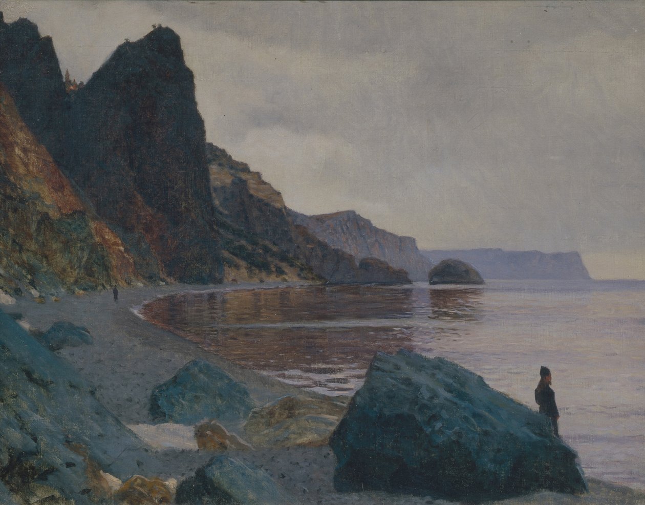 Bij het St. George-klooster. Krim door Vasili Vasilievich Vereshchagin