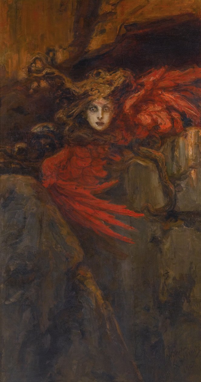 Medusa, 1903 door Vasilii Kotarbinsky