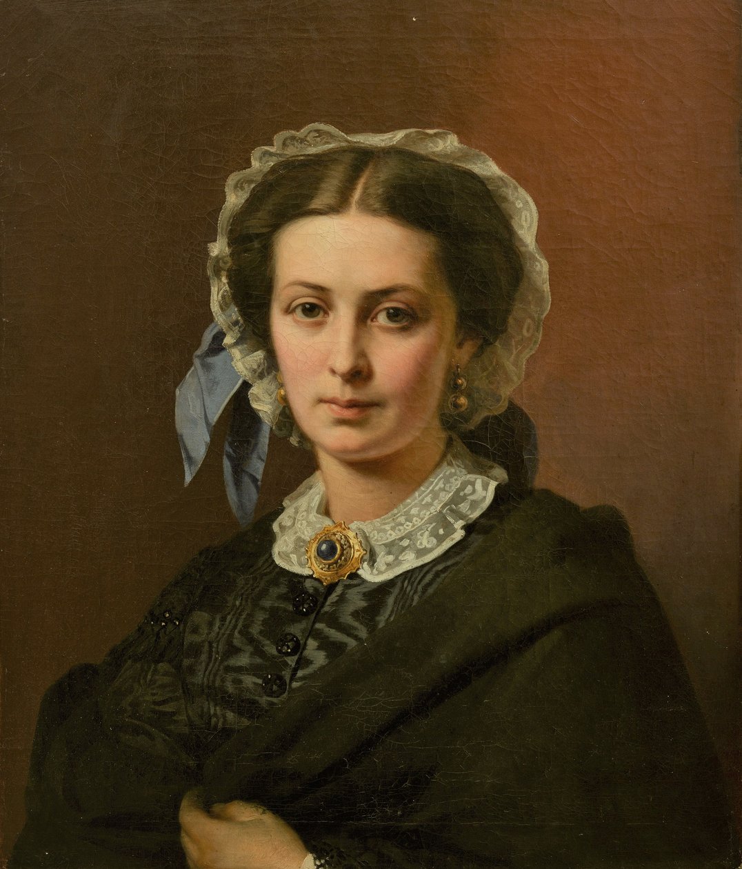 Bogolyubova N. (Veresjtsjagin) door Vasily Vereshchagin