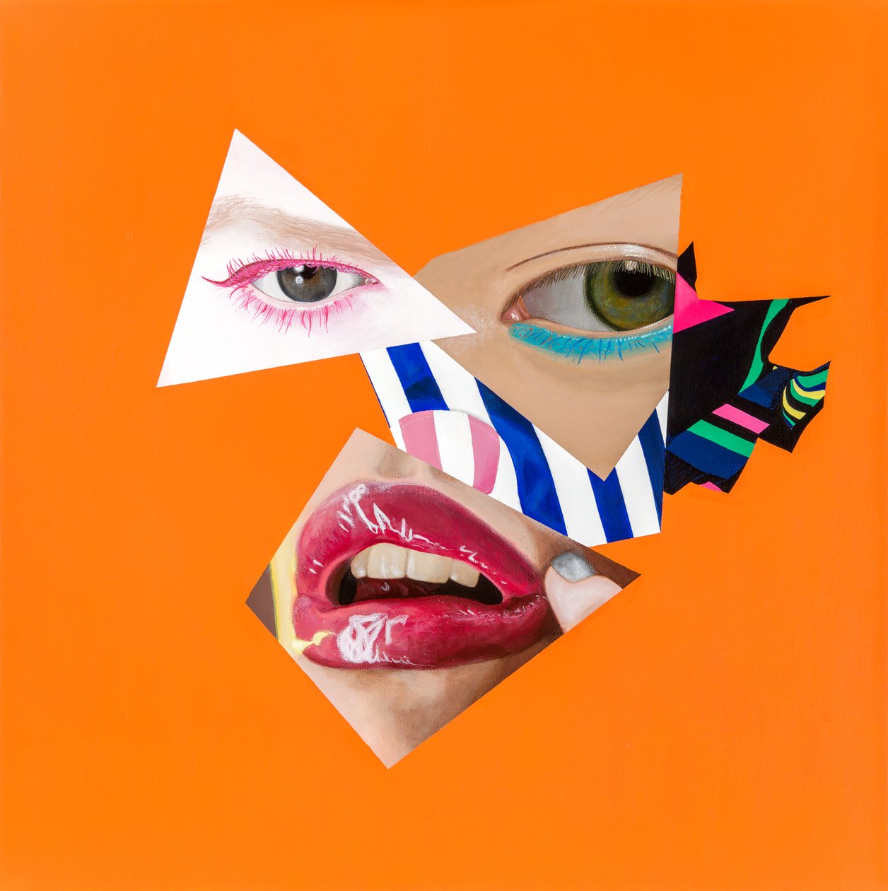Clownsaus, 2015 (Acryl op doek) door Vaskeen Vaskeen