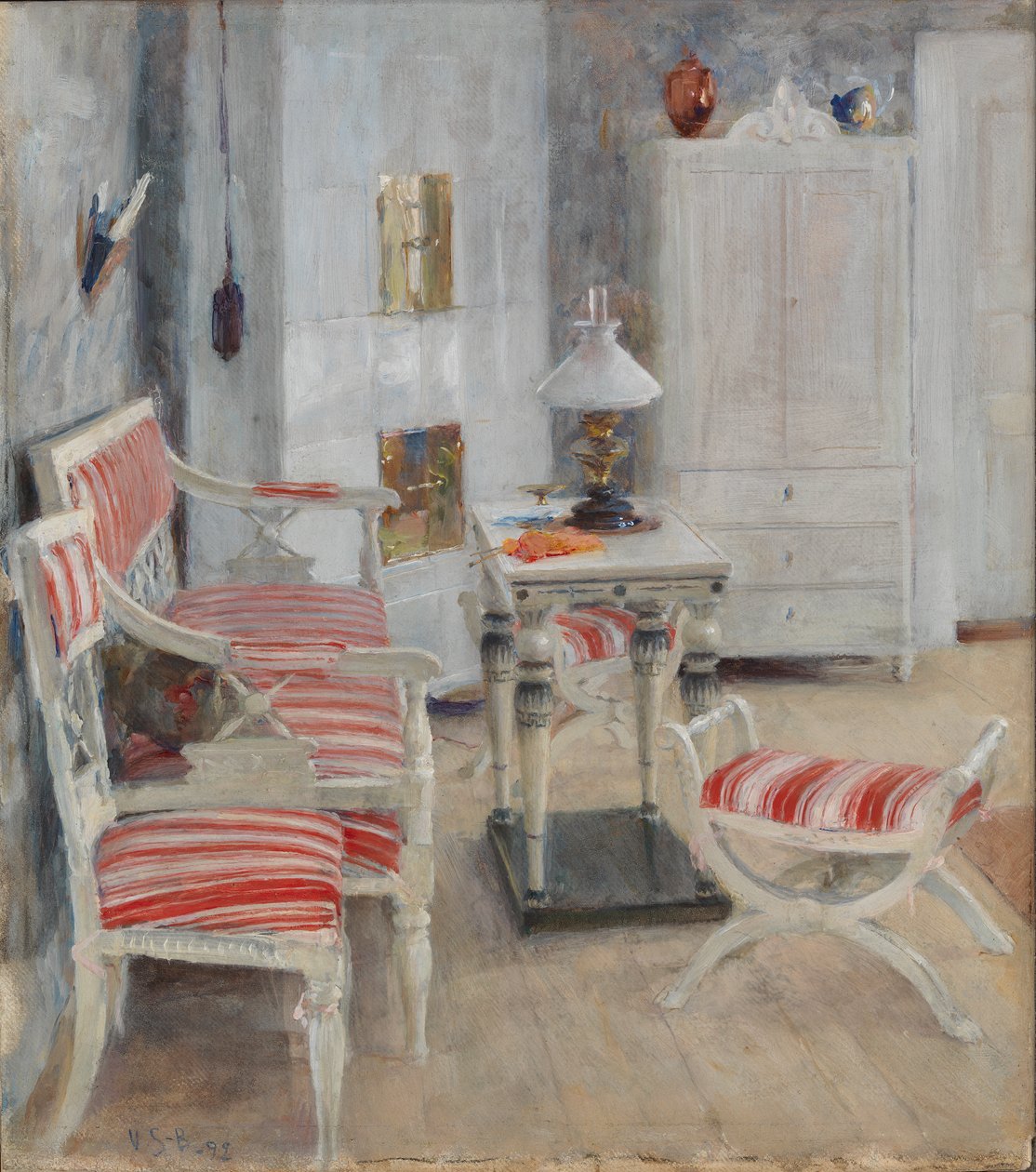 Interieur, Koivuniemi door Venny Soldan Brofeldt