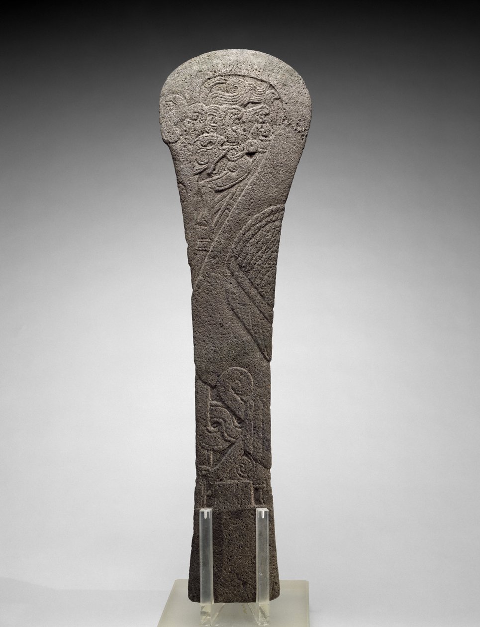 Palma met een Watervogel, 300-1200 AD door Veracruz Veracruz