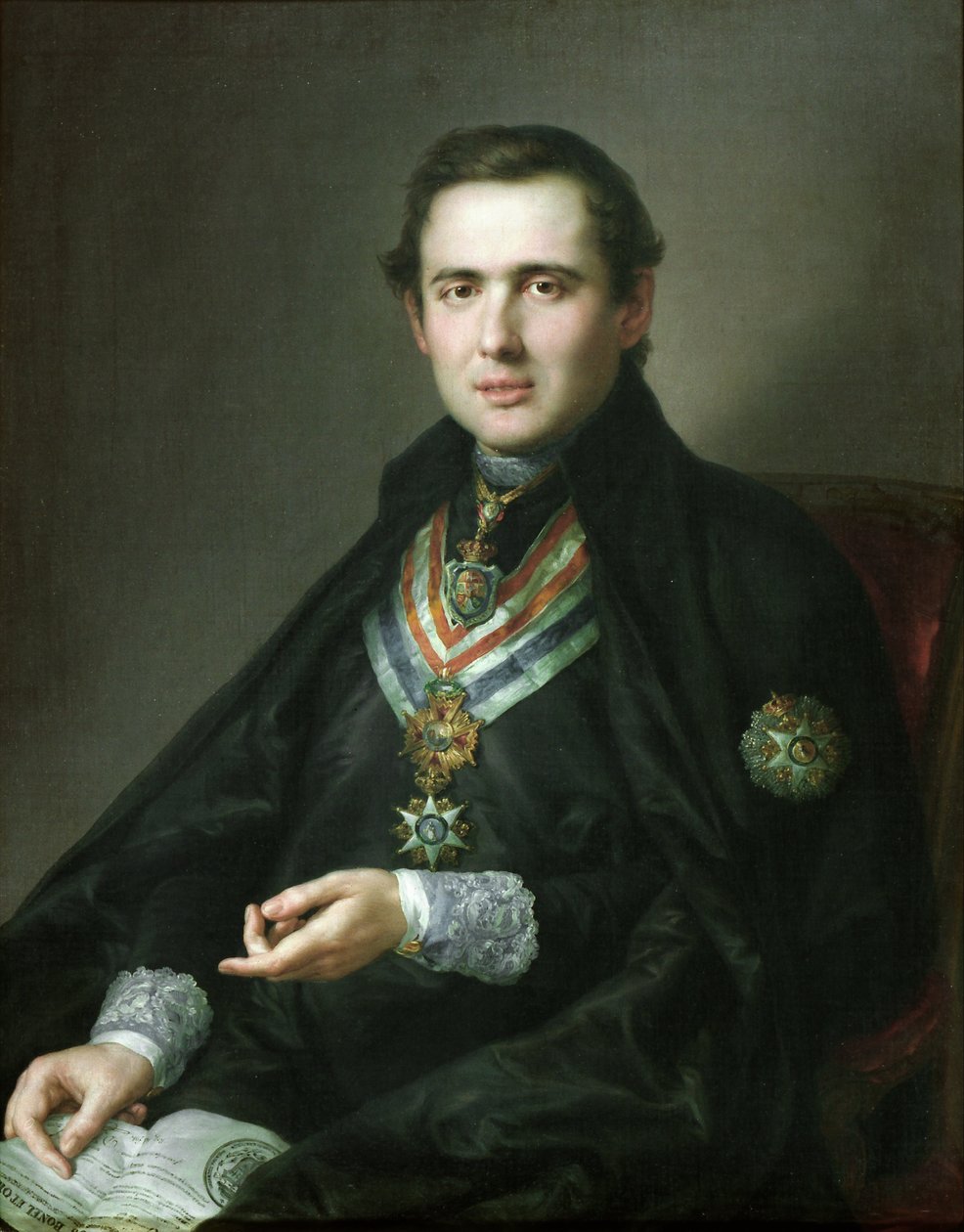 Juan Gutiérrez de León, Leon De Priester door Vicente Lopez y Portana