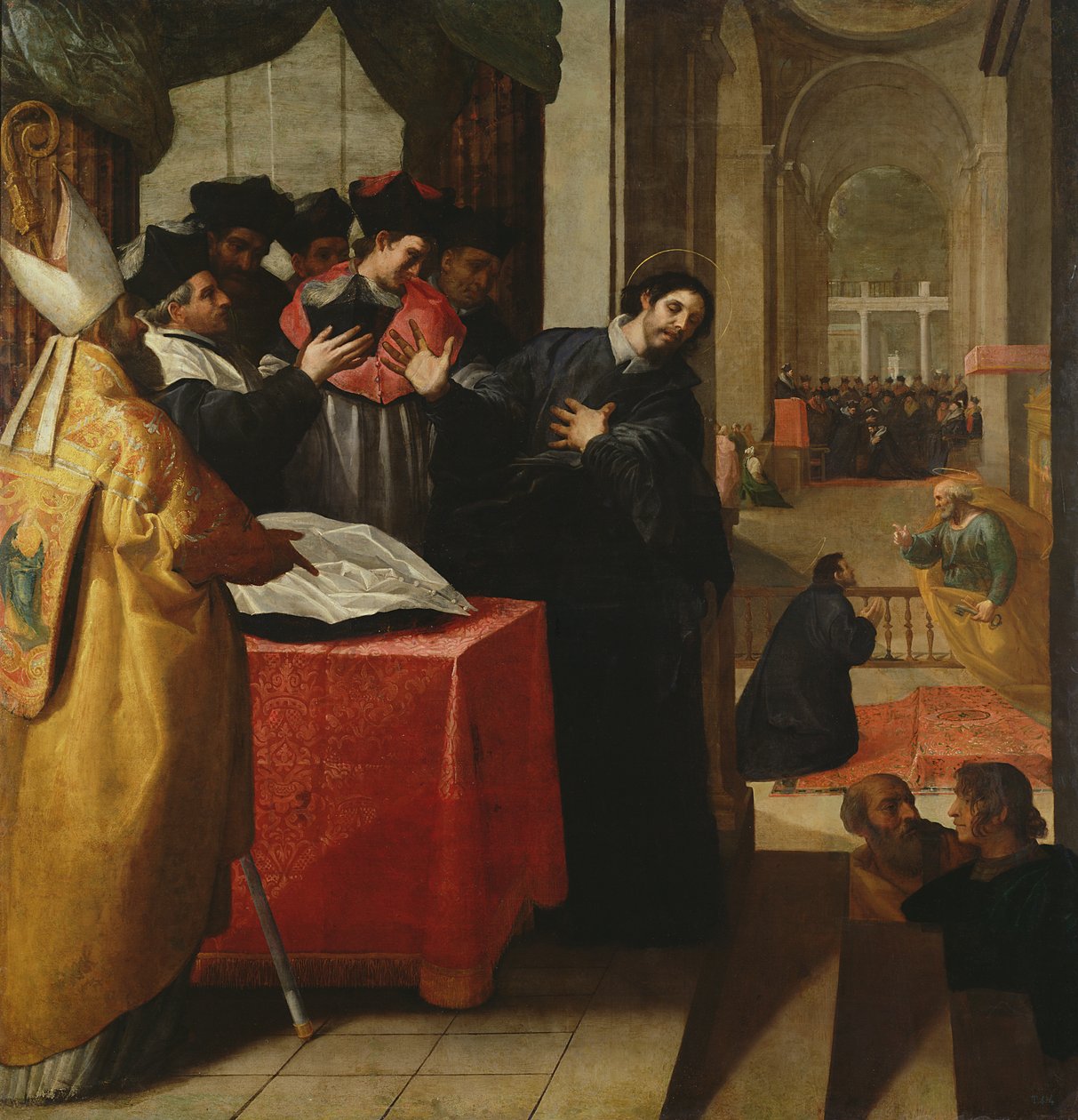 St. Jean de Matha doet afstand van zijn Doctoraat door Vicente Carducho