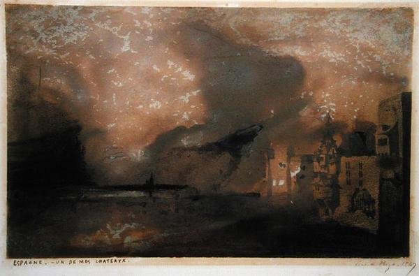Een van mijn kastelen in Spanje, 1847 door Victor Hugo