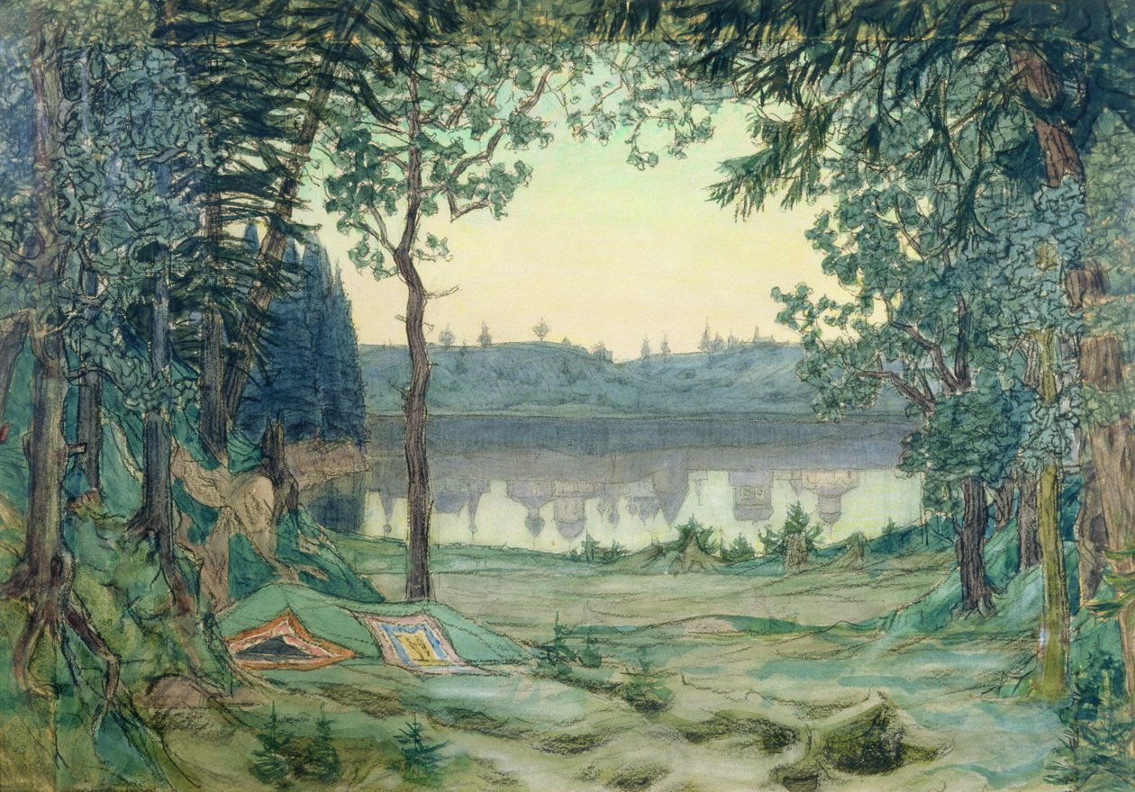Decorontwerp voor Rimsky-Korsakov