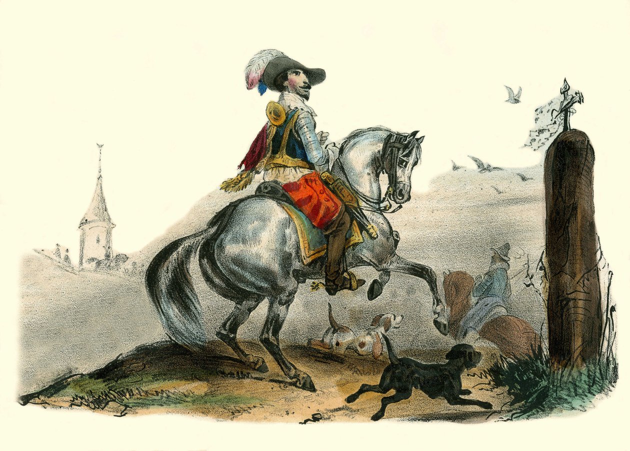 De burggraaf van Sommiere, Languedoc edelman en landeigenaar. In 