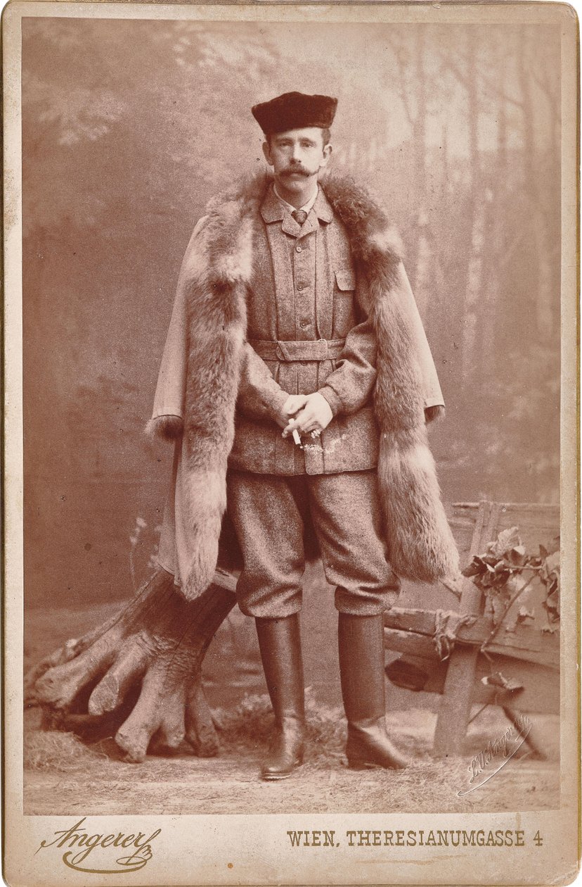 Rudolf, Kroonprins van Oostenrijk 1858-1889 door Victor Angerer