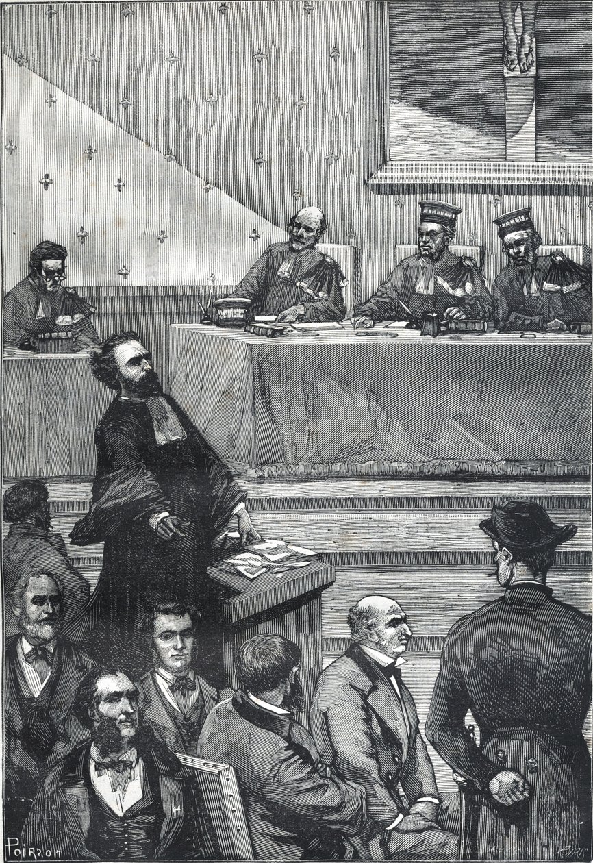 Populaire geïllustreerde biografie van Gambetta - Beheerst door de welsprekendheid van deze nieuwkomer door Victor Armand Poirson