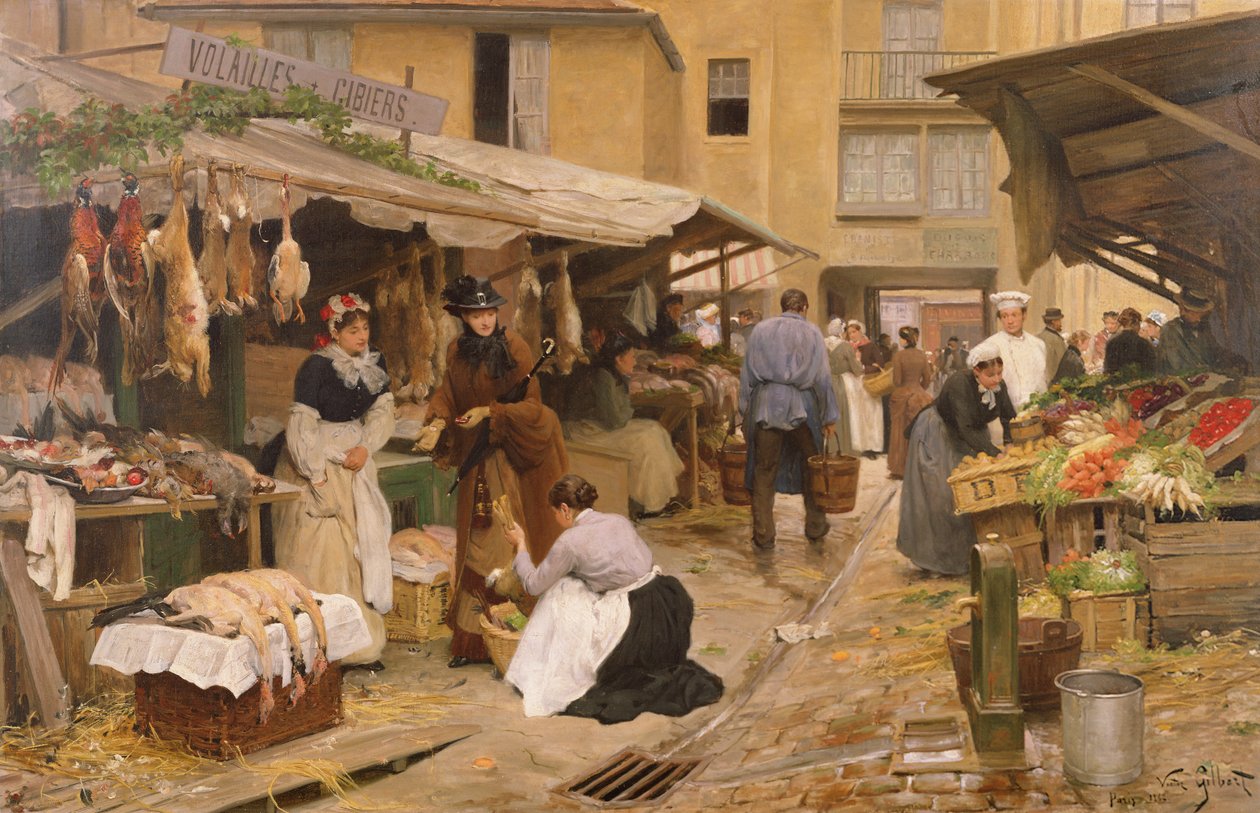 Onbekend schilderij door Victor Gabriel Gilbert