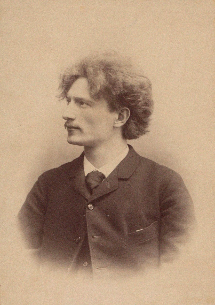 Portret van de componist Ignacy Jan Paderewski door Victor Girard