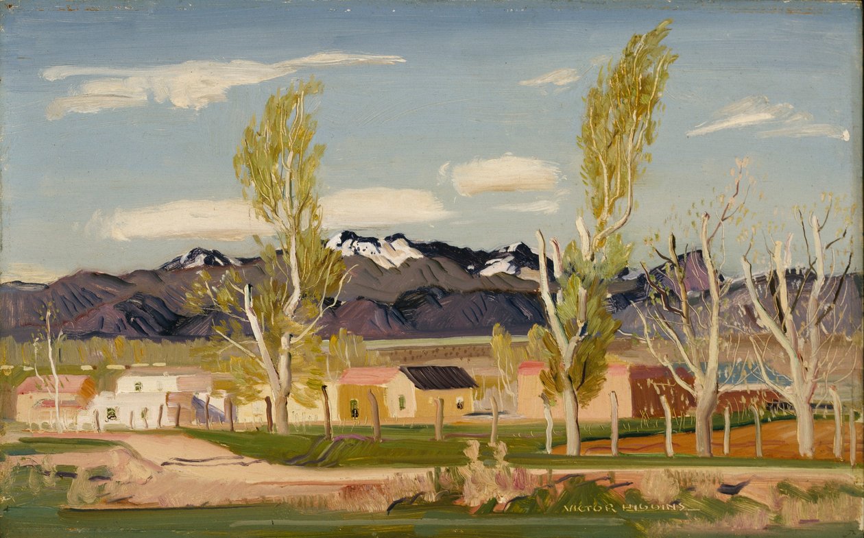 Vallei Lente door Victor Higgins