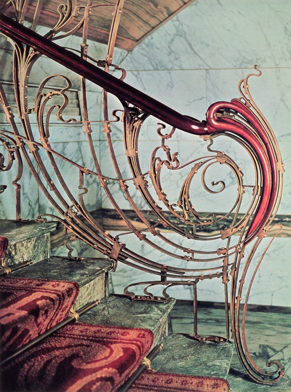 Leuning door Victor Horta