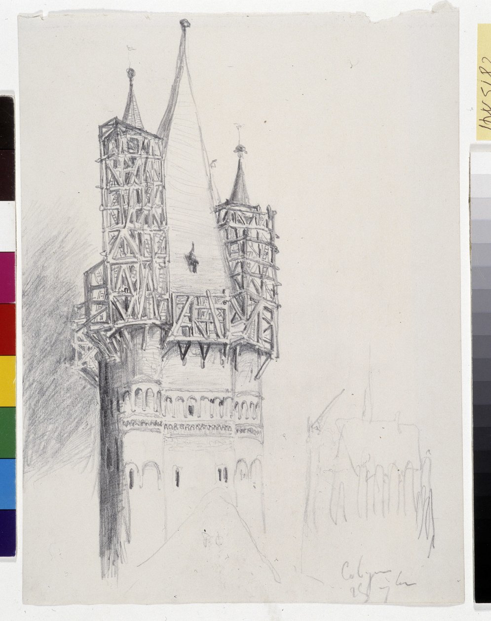 De Klokkentoren van Keulen door Victor Hugo
