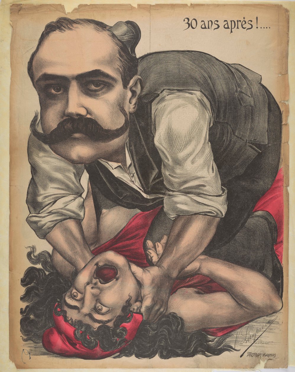 Musée des Horreurs Galerie van Verschrikking: Alfred Dreyfus, 1899 door Victor Lenepveu