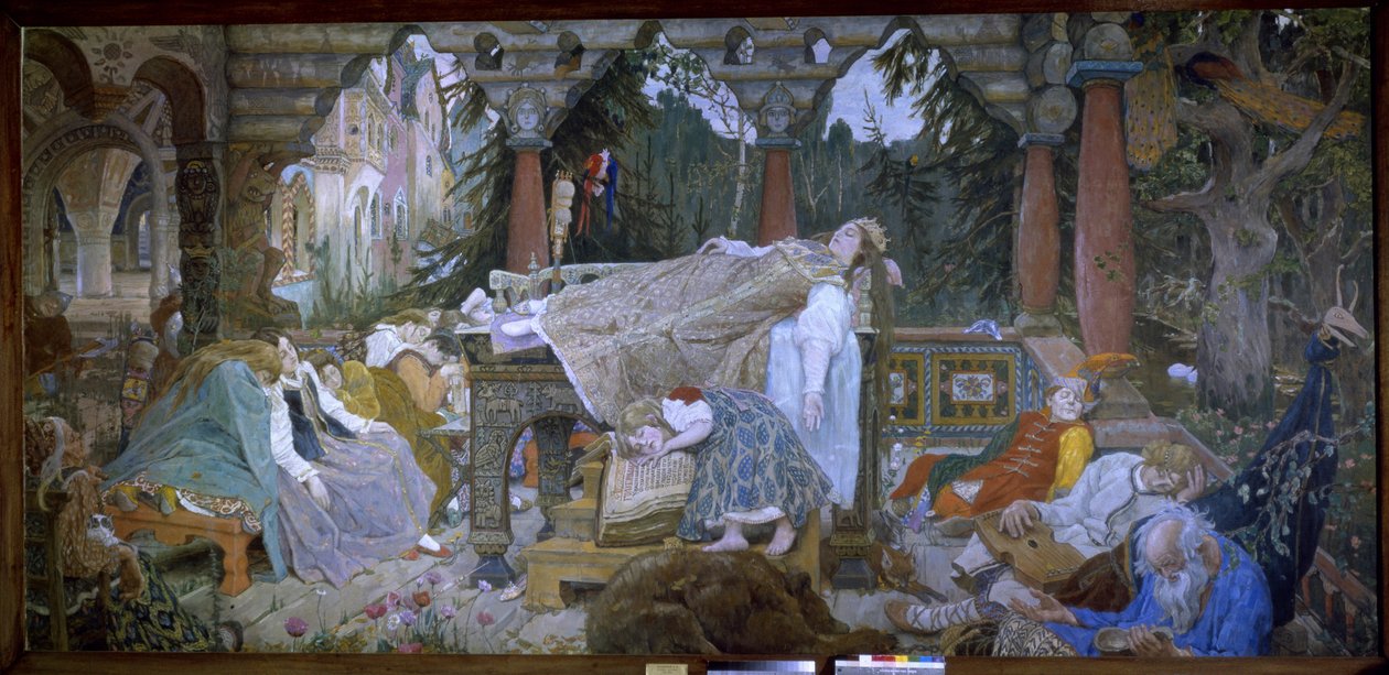 Doornroosje door Victor Mikhailovich Vasnetsov