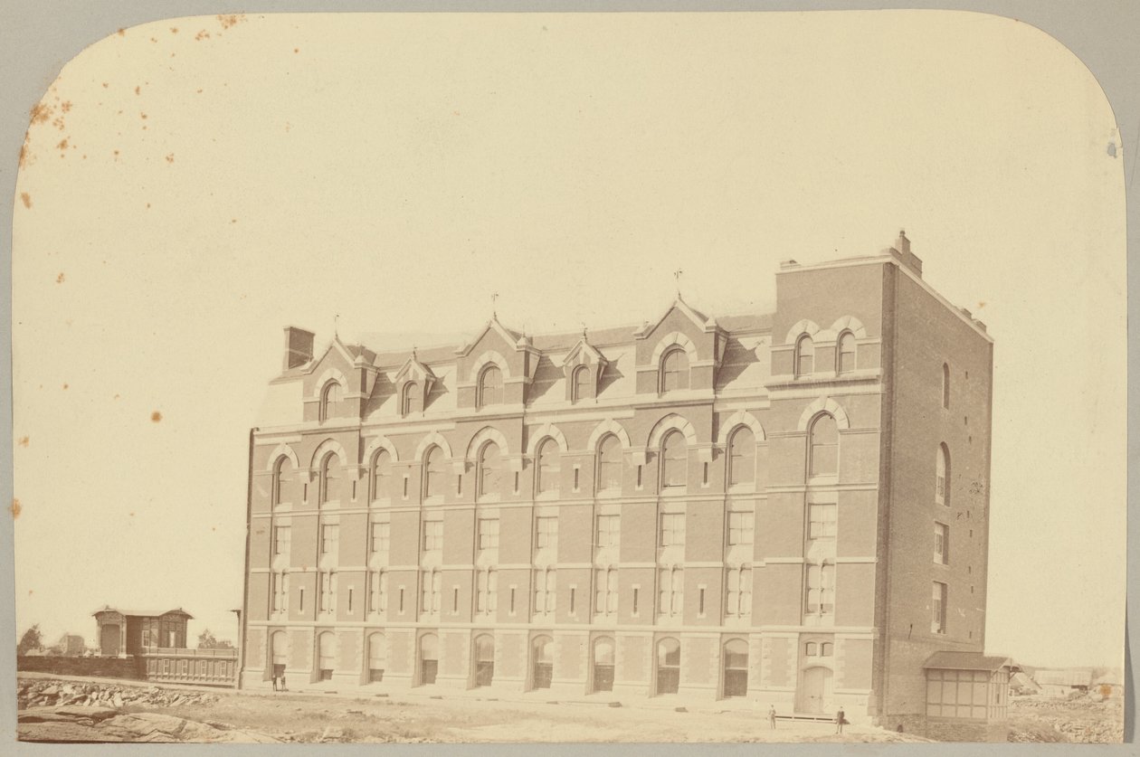 Pl. I. Uitzicht vanaf Eighth Avenue door Victor Prevost, Gaston L. Feuardent and Co., New York
