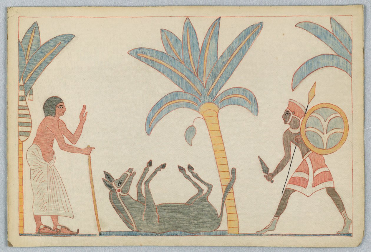 De oude man en de ezel, illustratie voor Aesopus