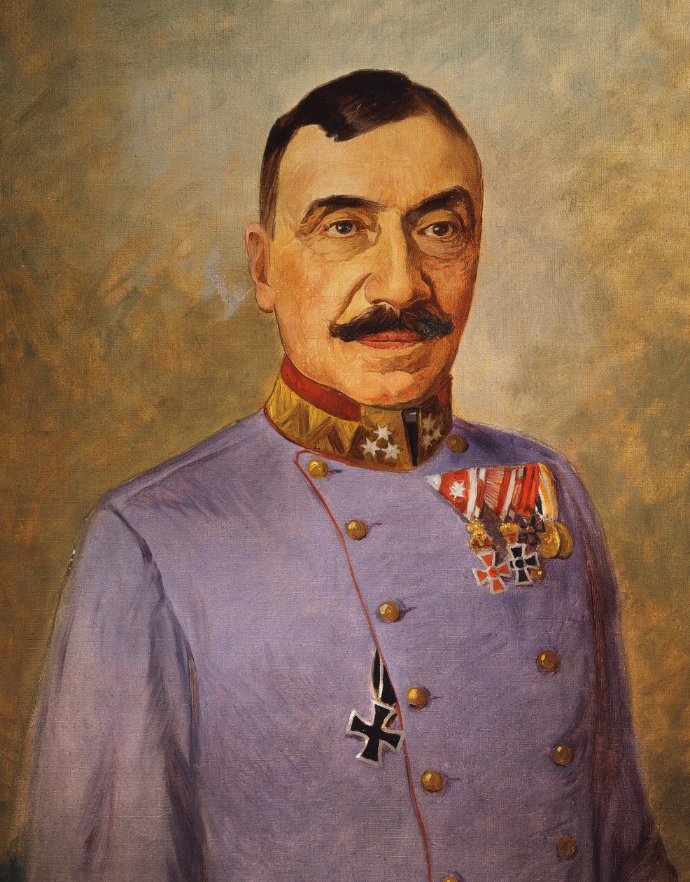 Generaal Karl von Pflanzer-Baltin, ca. 1916 door Vienna Nedomansky Studio