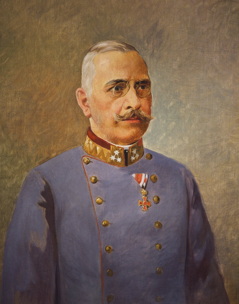 Generaal Viktor Dankl von Krasnik, ca. 1916 door Vienna Nedomansky Studio