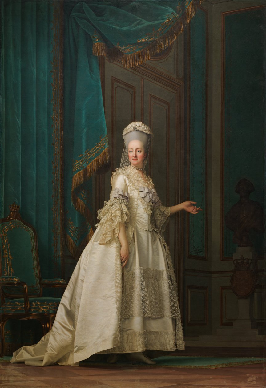 De Koningin-Weduwe Juliane Marie door Vigilius Eriksen