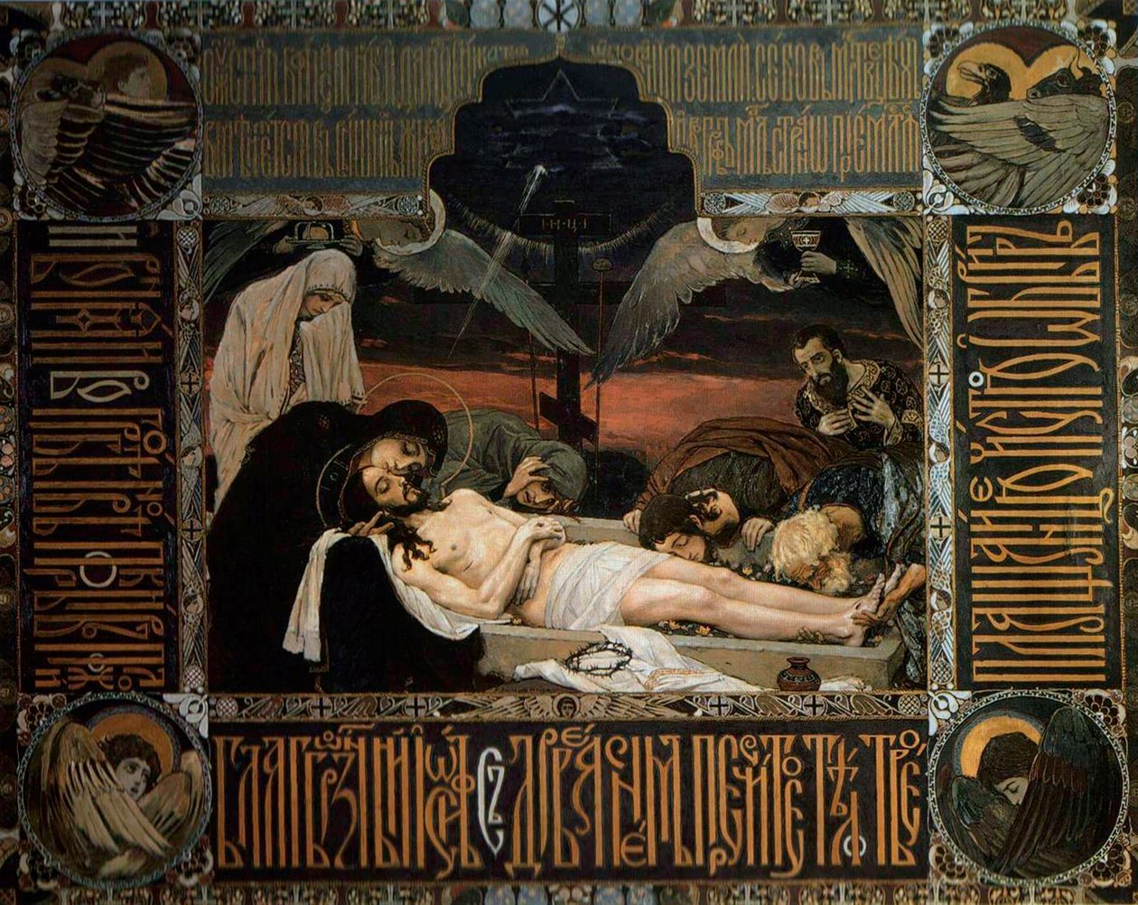 Het Doodsgewaad door Viktor Mikhaylovich Vasnetsov