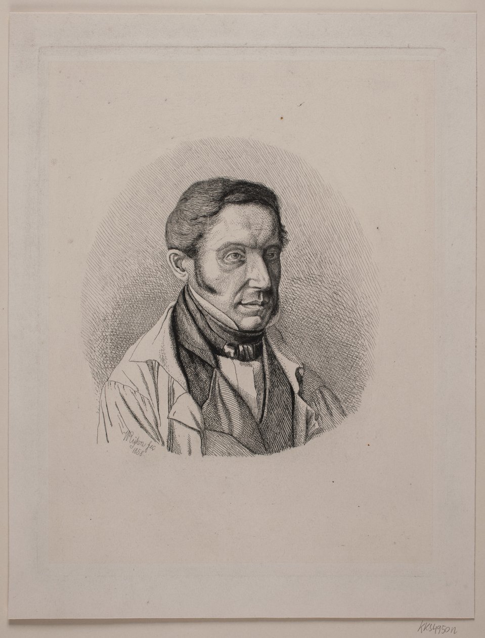 Mannenportret door Vilhelm Kyhn