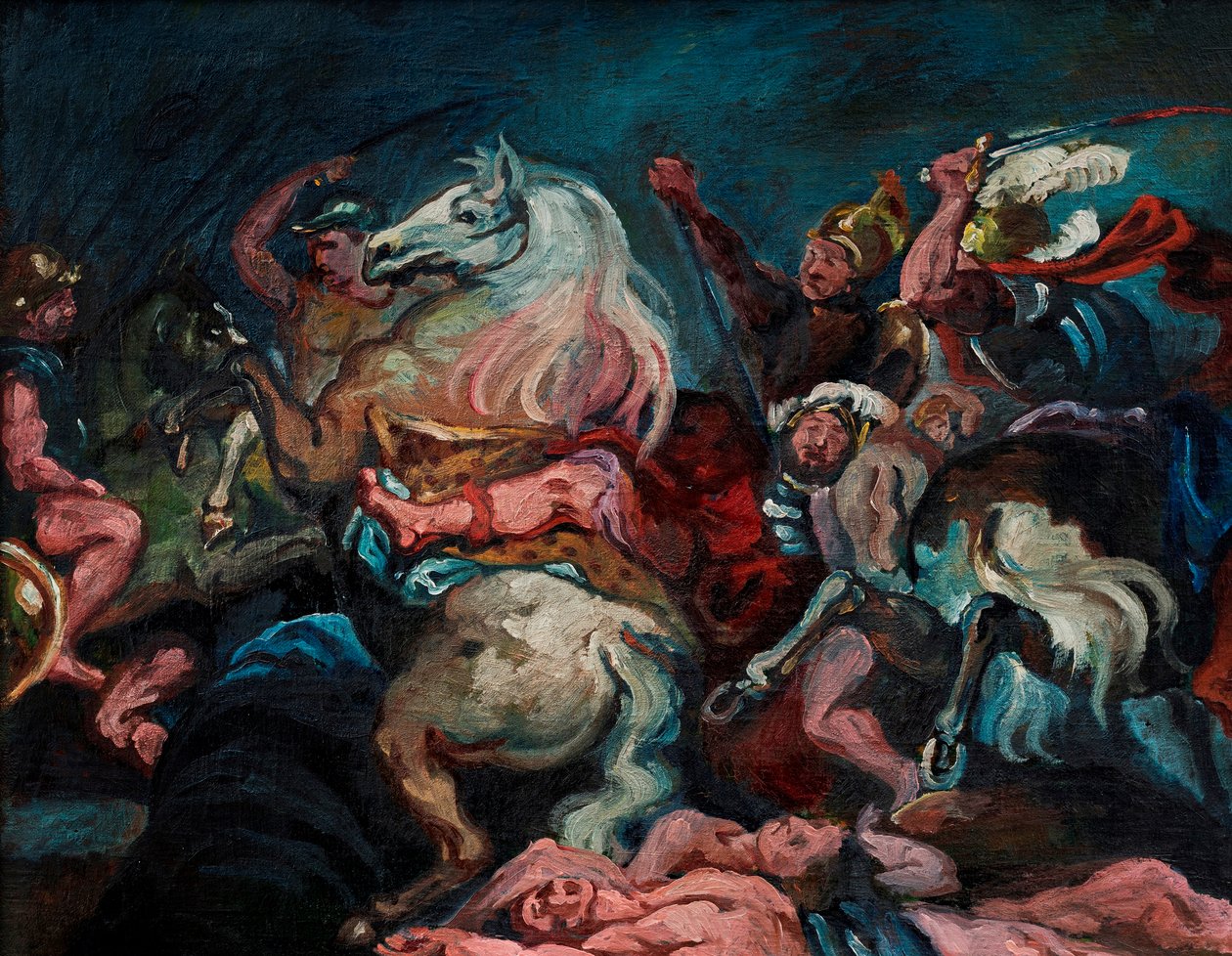 De dood van Decius Mus door Vilhelm Lundstrom
