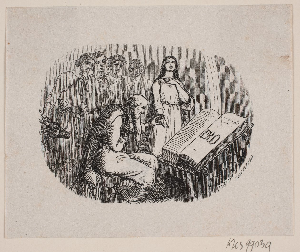 Illustratie bij H. C. Andersens sprookjes en verhalen door Vilhelm Pedersen