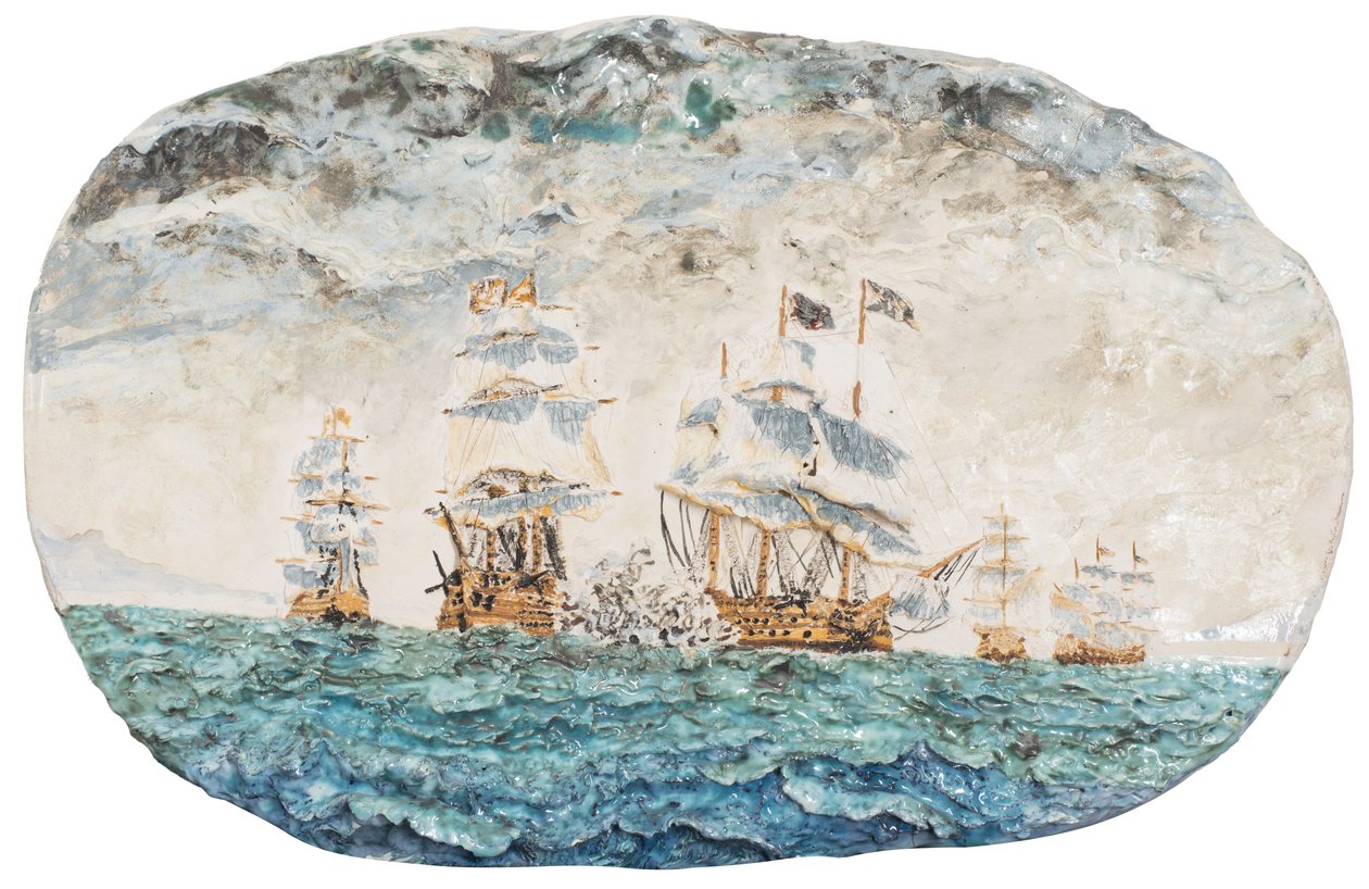Slag bij Trafalgar 1805, 1998 door Vincent Alexander Booth