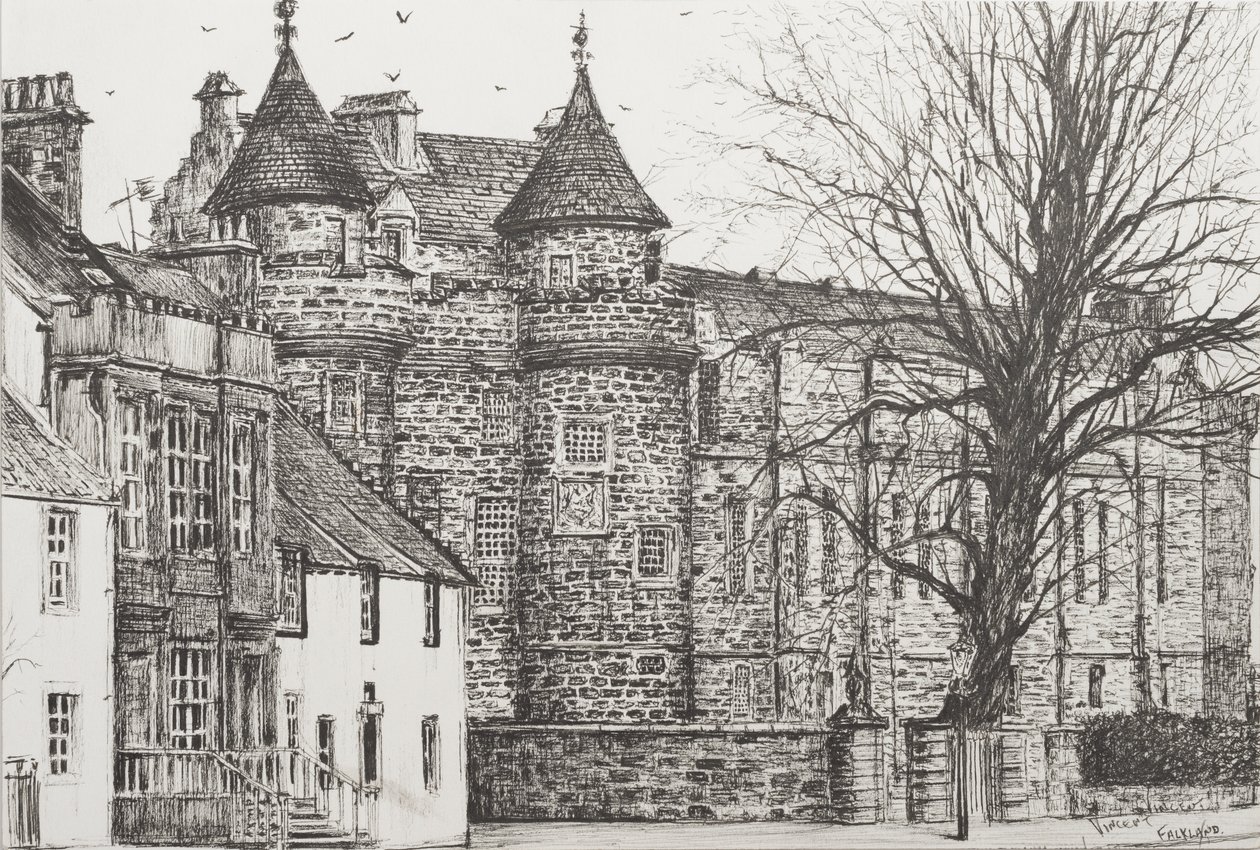 Falkland Palace, Schotland, 2007 door Vincent Alexander Booth