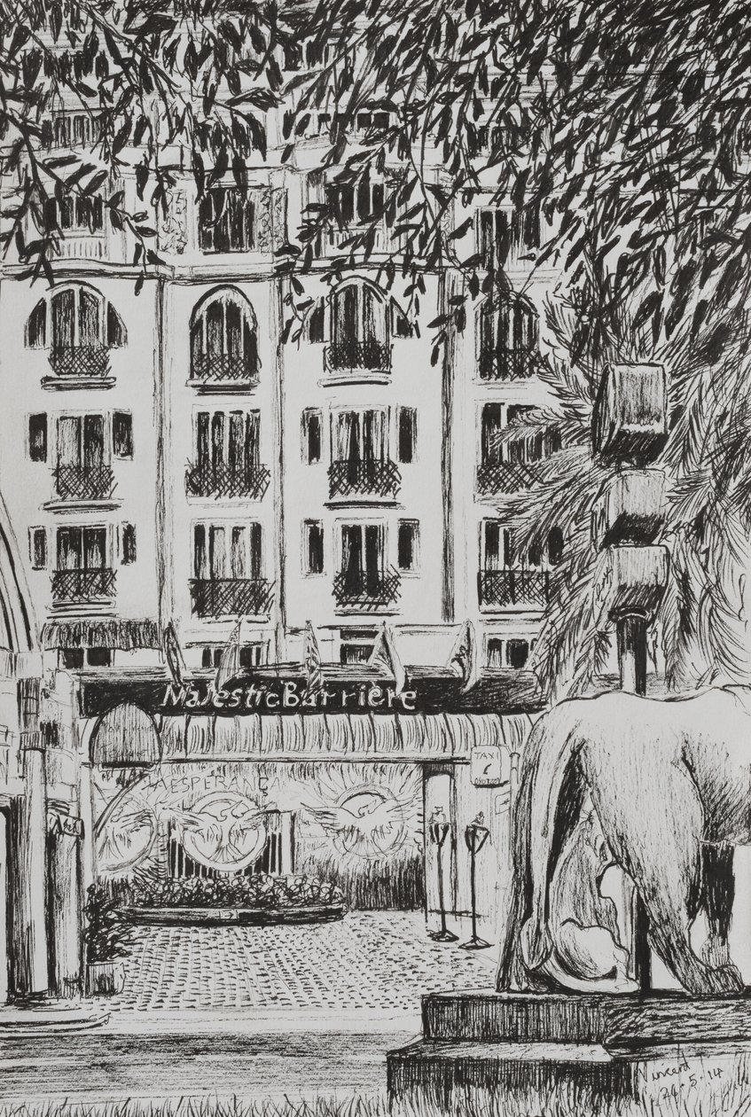 Majestic Cannes Filmfestival Mode TV ingang, 2014 door Vincent Alexander Booth