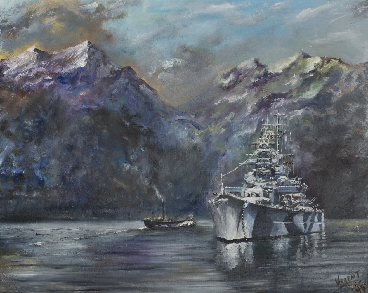 Tirpitz, Noorwegen, 1995 door Vincent Alexander Booth