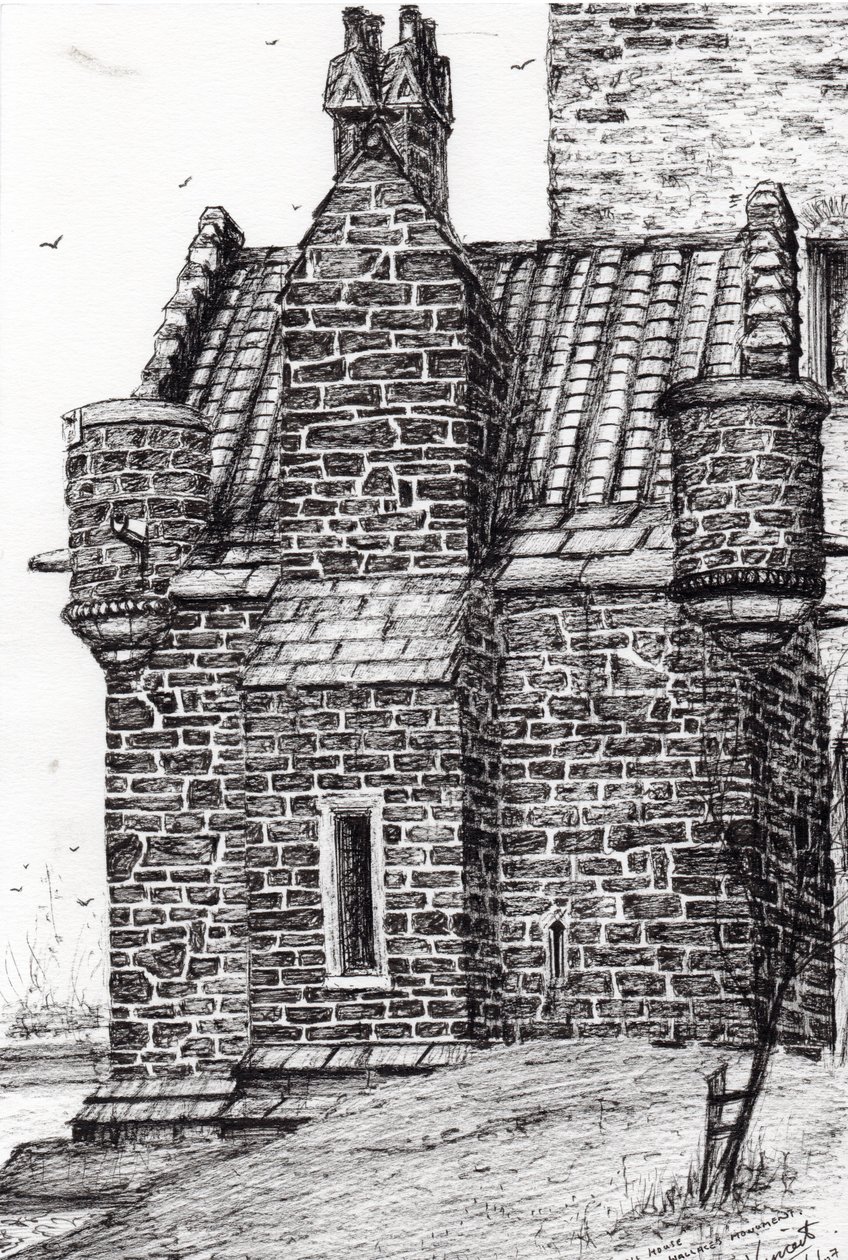 Wallace monument het kleine huis, 2007 door Vincent Alexander Booth