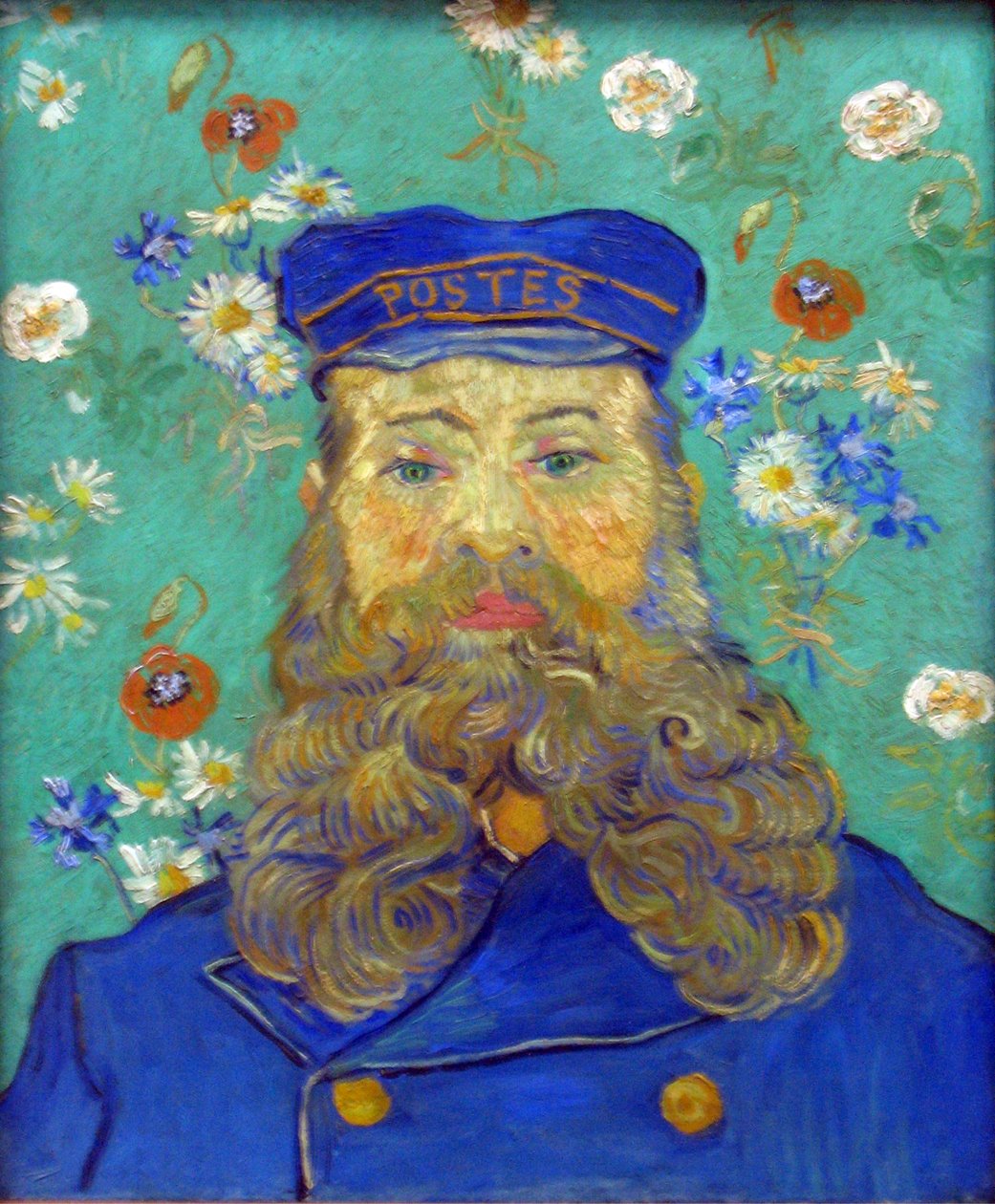 Portret van Joseph Roulin door Vincent van Gogh