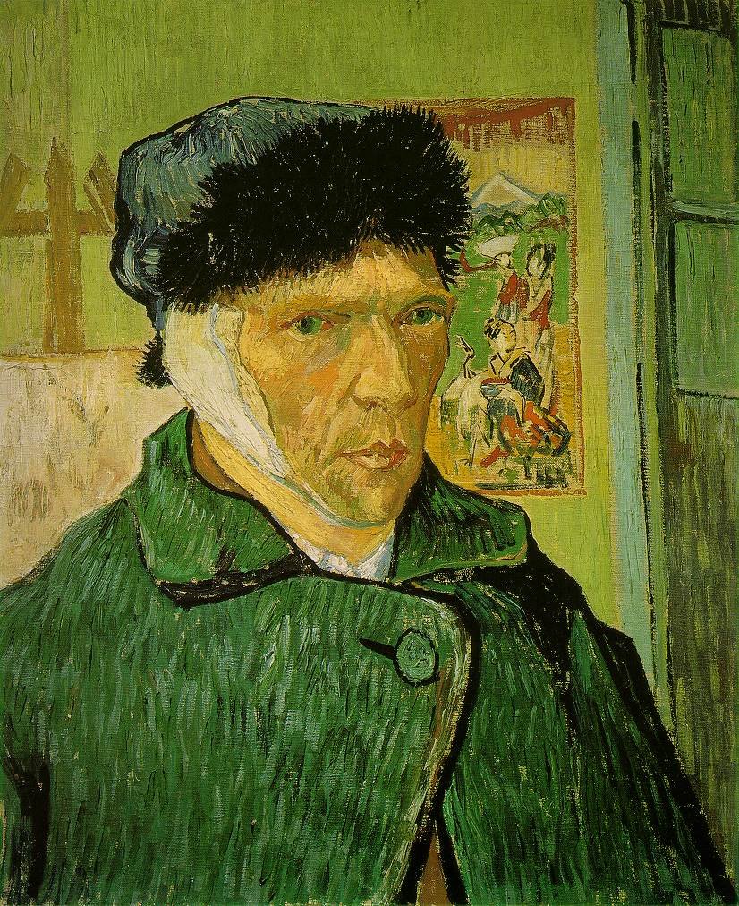 Zelfportret van Vincent van Gogh door Vincent van Gogh